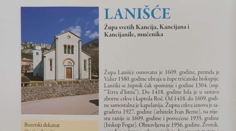 Za hodočasnike – o istarskim mjestima: Lanišće, Svetvinčenat, Vodnjan